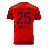 Camisa de time de futebol Bayern Munich Thomas Muller #25 Replicas 1º Equipamento 2024-25 Manga Curta